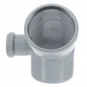 Отвод 110х45* с выходом 50 (левый)