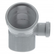 Отвод 110х45* с выходом 50 (правый)