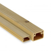 Кабель-канал ПВХ 15х10 мм, двойной замок, сосна 3D (2 м)