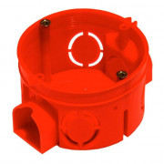 Коробка установочная скрытой установки с соед. d68мм глубина 42мм для сплошных стен КУ1101 HEGEL