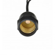 ULH-E27-IP54-15cm Патрон подвесной с защитой IP54. Цоколь Е27. TM Uniel.