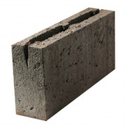 Блок керамзитобетонный пустотелый ПКЦ, перегородочный, 390х90х188 мм