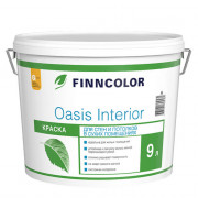 Краска вд для стен и потолков Finncolor Oasis Interior (9 л)