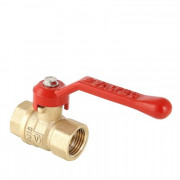 Кран шаровый СТАНДАРТ внутр./внутр. ручка ⌀ 1/2-1"