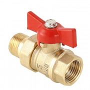 Кран шаровой «СТАНДАРТ» с полусгоном ⌀ 1/2-3/4"