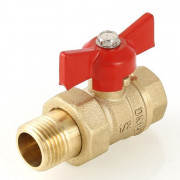 Кран шаровой «СТАНДАРТ» с полусгоном ⌀ 1/2-3/4"
