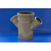 Крестовины полипропиленовые ø 50 - 110 под 45˚ одноплоскостные "Политэк"