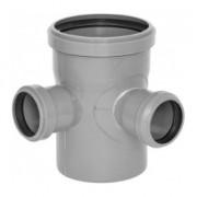 Крестовины полипропиленовые ø 50 - 110/90˚ двухплоскостные "Политэк"