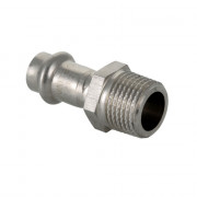 Пресс-фитинг из нержавеющей стали с наружной резьбой 12 мм х 1/2"
