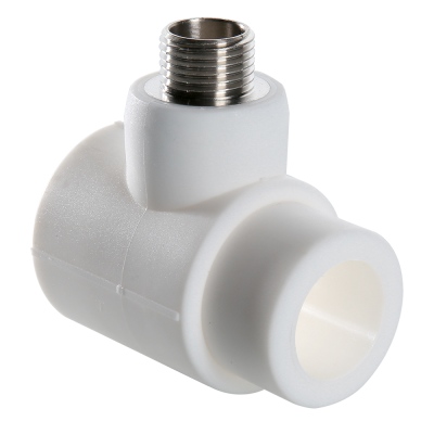 Тройник полипропиленовый для подключения коллекторных соединителей все диаметры Тройник полипропиленовый для подключения коллекторных соединителей все диаметры