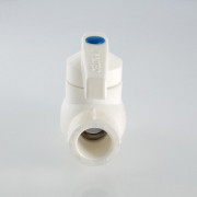 Кран полипропиленовый шаровой с латунной обоймой ⌀ 20-32