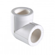 Угольник 90° полипропиленовый диаметры от 20 до 90мм