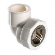 Угольник 90° с переходом на внутреннюю резьбу все диаметры