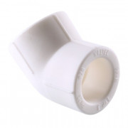 Угольник 45° полипропиленовый ⌀ 20-63 мм